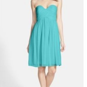 Donna Morgan Strapless Sweetheart Dress (size 4)